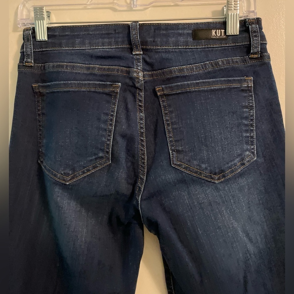 Kut From The Kloth Catherine Boyfriend Jean Blue Denim Size 0 - Picture 9 of 15